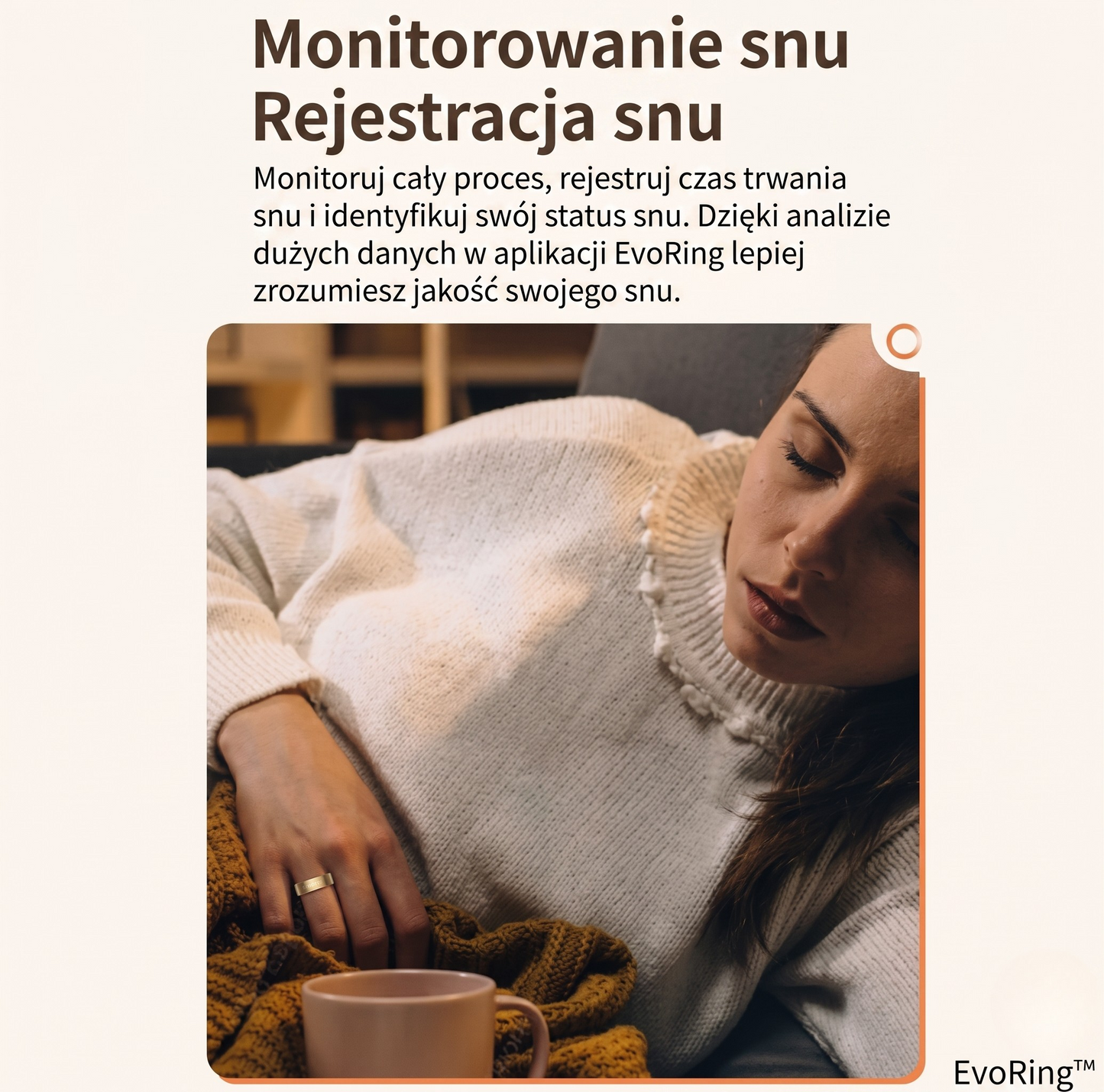 EvoRing™ – Inteligentny Monitor Zdrowia i Snu